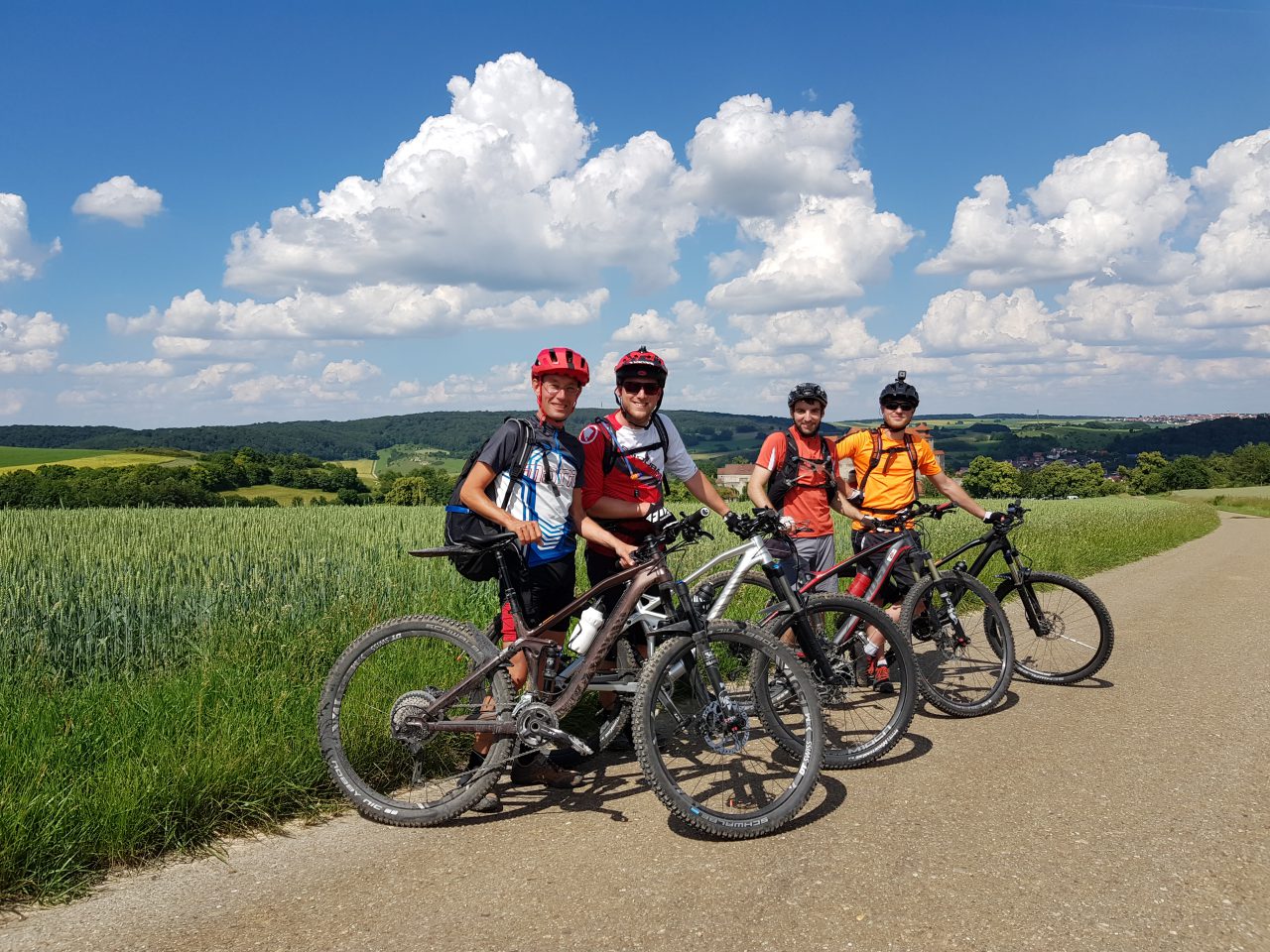 Nördlingen Fahrrad Tour MTB um das Ries