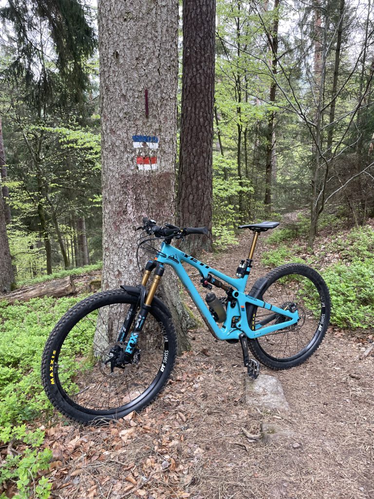 Trans Pfälzerwald mit dem Yeti SB130