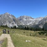 MTB-Tour Val Mora: Blick von der Jufplaun-Hochebene ins Val Müstair