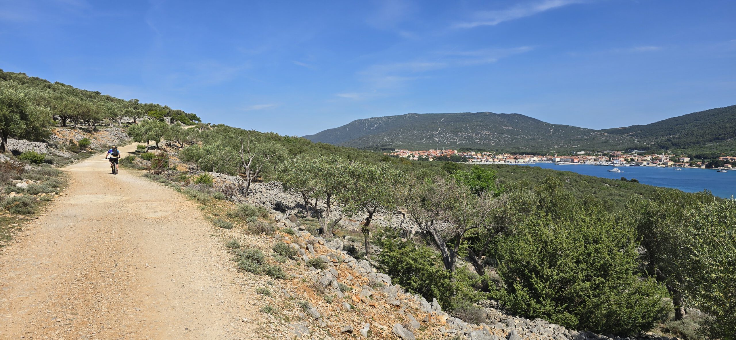 Traumhafter Blick auf die Insel Cres