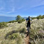 Mountainbike und Segeln in Kroatien – MTB-Abenteuer in der Kvarner Bucht Michaque Kaiser von mtb-moments.de Sandar2 Sea Trail